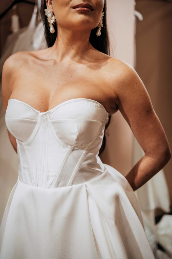 robe de mariée bustier