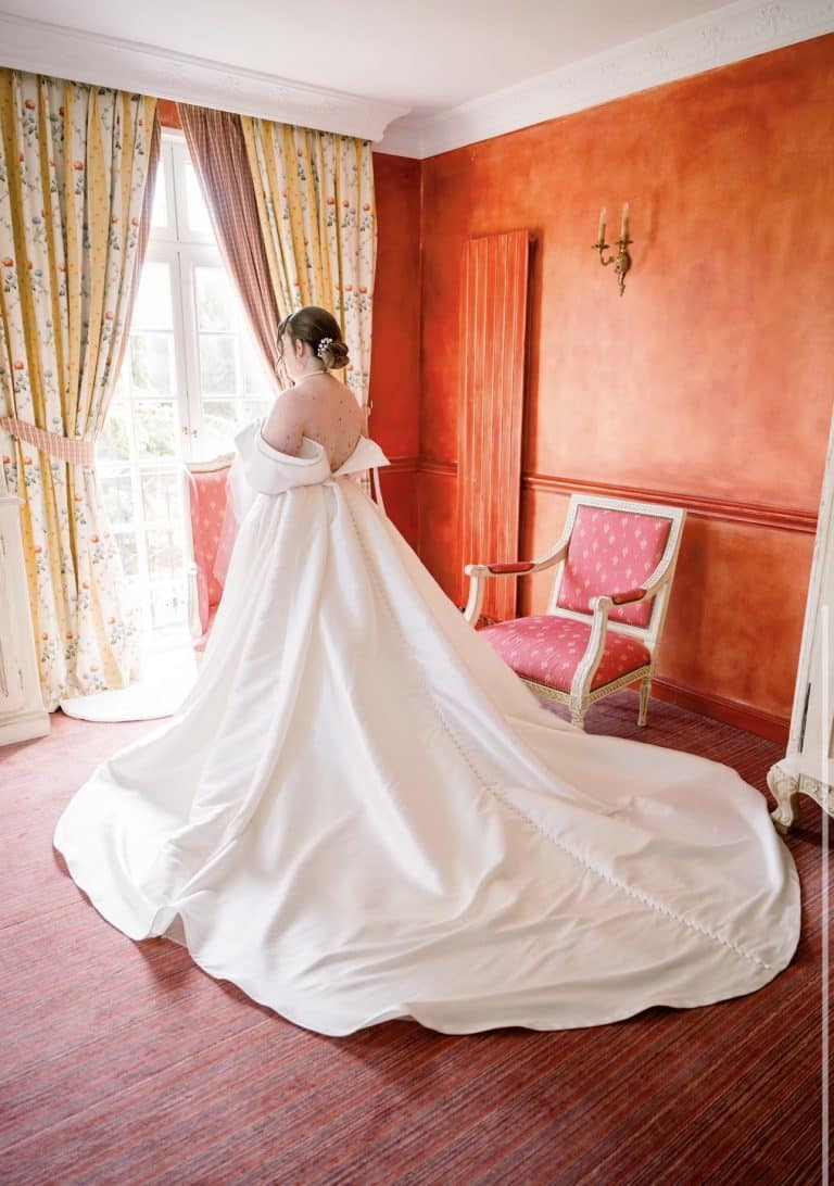 Scrobe de mariée sur mesure